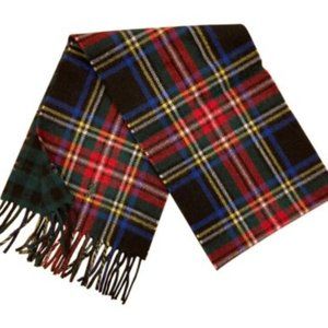 Polo Ralph Lauren Men's Reversible Tartan Buffalo Plaid Scarf NWT